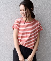 SHIPS Days STANDARD: ソフトコットン TEE (ボーダー)