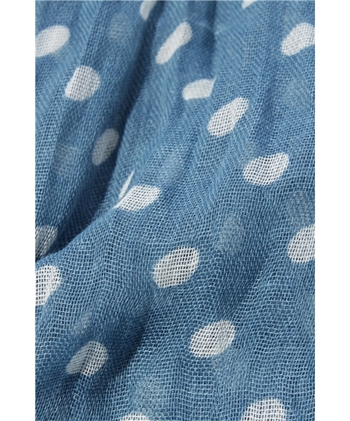 603（ロクマルサン）の「603 ドットストール（ストール/ショール・メンズ・オフホワイト/ブラック/ブルー/イエロー/ピンク・FREE）」の7枚目の写真