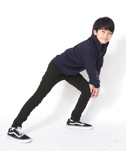 KRIFF MAYER Kid's Collection(クリフメイヤーキッズコレクション)の「マイニチパンツ(カーゴタイプ)(カーゴパンツ・キッズ・ベージュ/ネイビー/カーキ/チャコール/ダークグレー・120/130/140/150/160)」の17枚目の写真