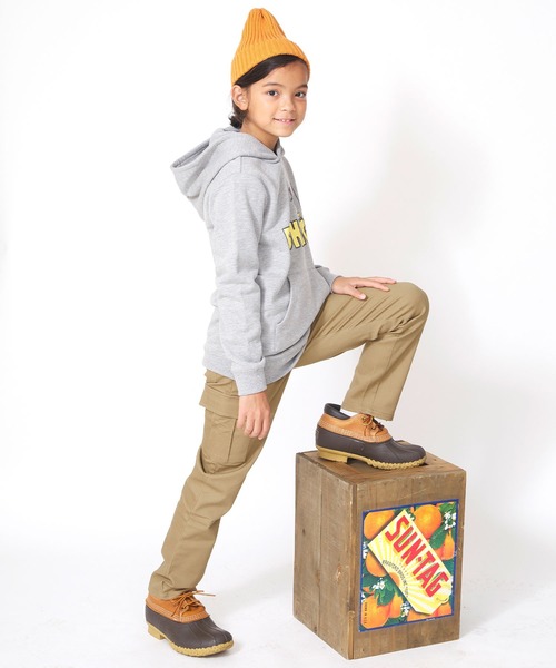 KRIFF MAYER Kid's Collection(クリフメイヤーキッズコレクション)の「マイニチパンツ(カーゴタイプ)(カーゴパンツ・キッズ・ベージュ/ネイビー/カーキ/チャコール/ダークグレー・120/130/140/150/160)」の21枚目の写真