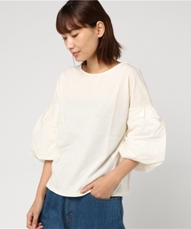 earth music&ecology | ・バルーンスリーブプルオーバー(Tシャツ/カットソー)