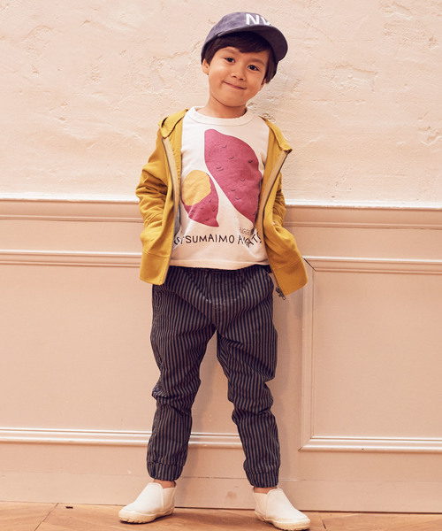 RUGGEDWORKS（ラゲッドワークス）の「天竺ジップパーカーカーディガン（パーカー・キッズ・ネイビー/ピンク系その他/イエロー/グレー/オフホワイト/ブラック・80ｃｍ/90cm/110cm/120cm/130cm/140cm/150cm/100cm）」の13枚目の写真