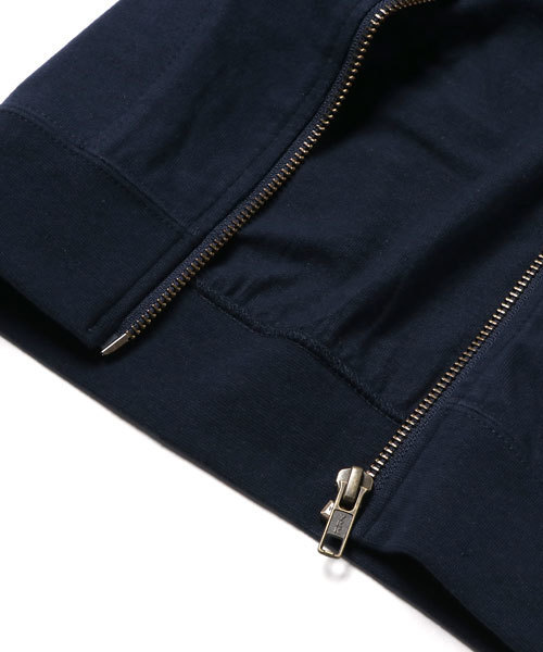 RUGGEDWORKS（ラゲッドワークス）の「天竺ジップパーカーカーディガン（パーカー・キッズ・ネイビー/ピンク系その他/イエロー/グレー/オフホワイト/ブラック・80ｃｍ/90cm/110cm/120cm/130cm/140cm/150cm/100cm）」の12枚目の写真