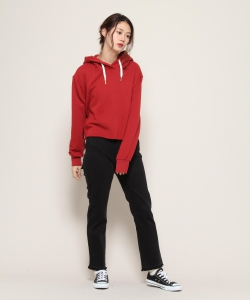 PAGEBOY（ページボーイ）の「ショートプルパーカー（Tシャツ/カットソー・レディース・ホワイト/ライトグレー/レッド/ベージュ系その他・FREE）」の15枚目の写真