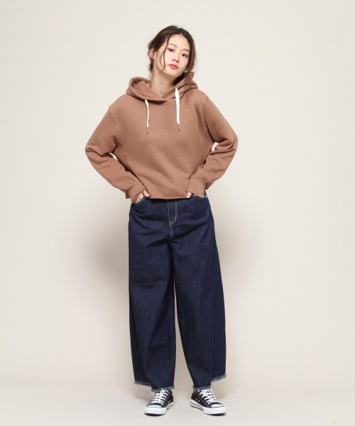 PAGEBOY（ページボーイ）の「ショートプルパーカー（Tシャツ/カットソー・レディース・ホワイト/ライトグレー/レッド/ベージュ系その他・FREE）」の13枚目の写真