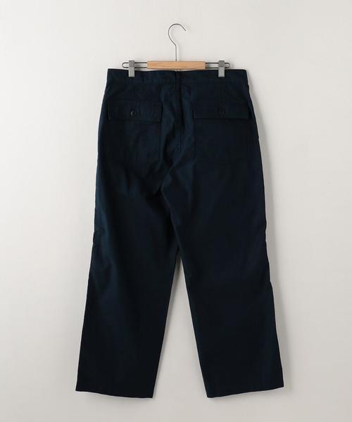 coen（コーエン）の「バックサテンワイドベイカーパンツ（その他パンツ・メンズ・ネイビー/オリーブ・LARGE/MEDIUM/SMALL/X-LARGE）」の9枚目の写真