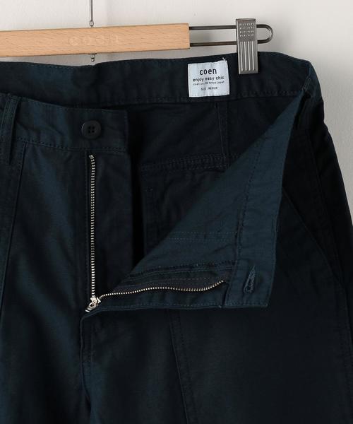 coen（コーエン）の「バックサテンワイドベイカーパンツ（その他パンツ・メンズ・ネイビー/オリーブ・LARGE/MEDIUM/SMALL/X-LARGE）」の7枚目の写真