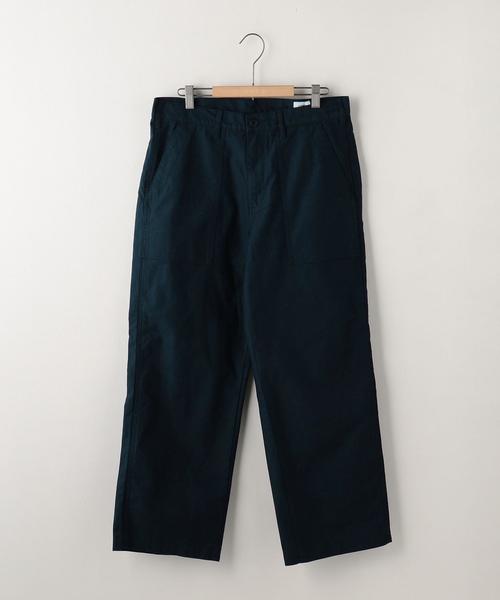 coen（コーエン）の「バックサテンワイドベイカーパンツ（その他パンツ・メンズ・ネイビー/オリーブ・LARGE/MEDIUM/SMALL/X-LARGE）」の13枚目の写真