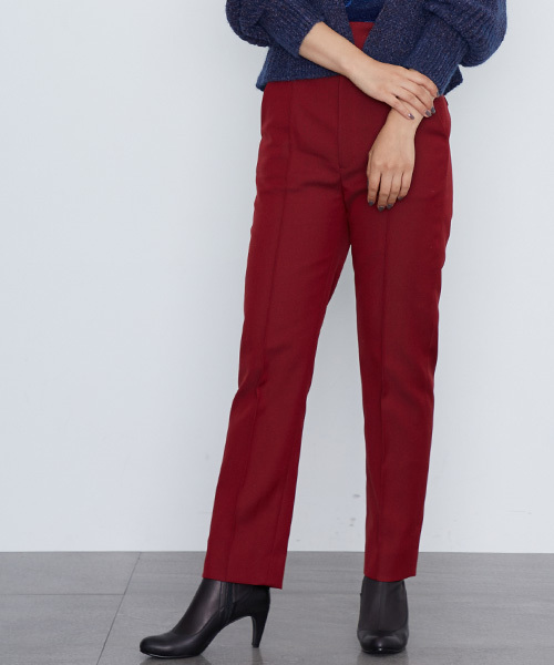 STUDIOUS（ステュディオス）の「レイヤードストレッチブーツ（ブーツ・レディース・ブラック/カーキ/グレー・S/M）」の6枚目の写真