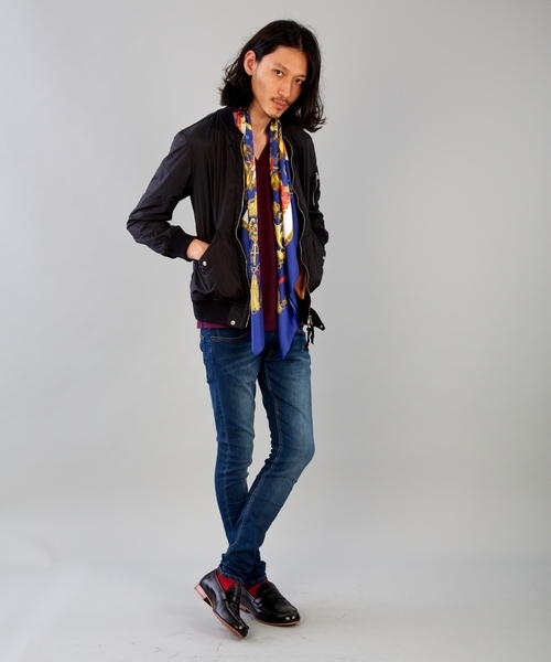 MONKEY TIME（モンキータイム）の「MT∴ ハイパーストレッチ デニム 911/ジェギンズ　（デニムパンツ・メンズ・ブラック/ネイビー・SMALL/MEDIUM/LARGE）」の5枚目の写真