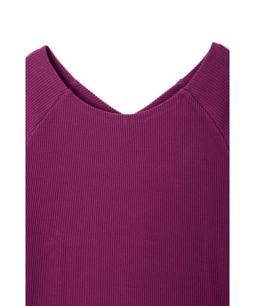 FREE'S MART(フリーズマート)の「テレコボートネックプルオーバー(Tシャツ/カットソー・レディース・ホワイト/ブラック/パープル/ホワイト系その他・FREE)」の13枚目の写真