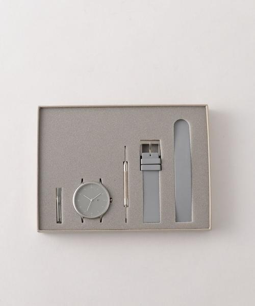 Steven Alan(スティーブンアラン)の「<INSTRMNT> K-Series/ウォッチ(アナログ腕時計・メンズ・ブラック/ライトグレー/ダークグレー・FREE)」の2枚目の写真