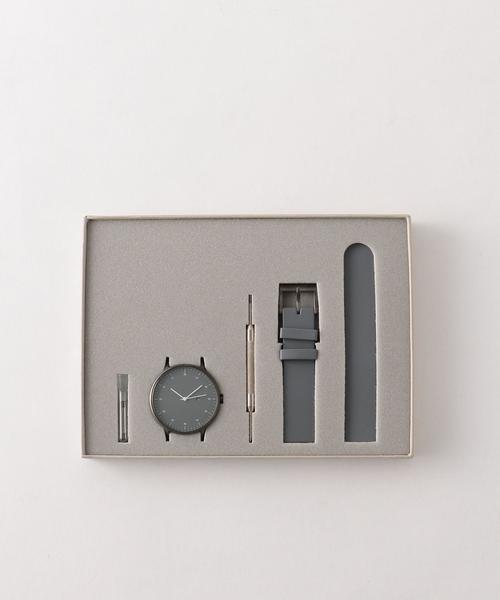 Steven Alan(スティーブンアラン)の「<INSTRMNT> K-Series/ウォッチ(アナログ腕時計・メンズ・ブラック/ライトグレー/ダークグレー・FREE)」の3枚目の写真