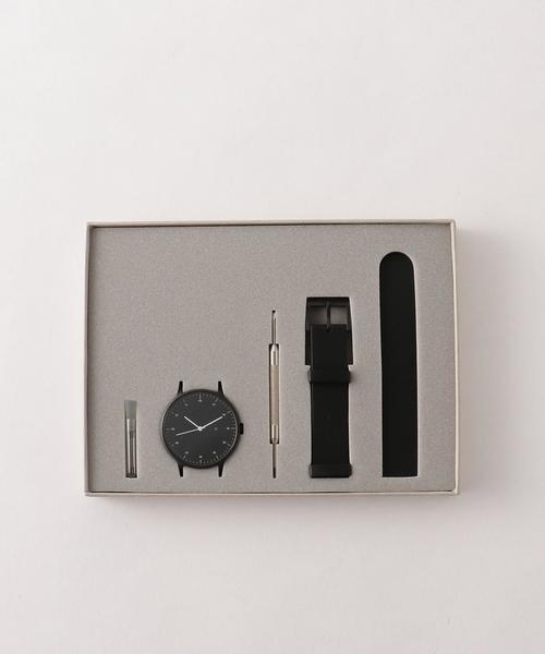 Steven Alan(スティーブンアラン)の「<INSTRMNT> K-Series/ウォッチ(アナログ腕時計・メンズ・ブラック/ライトグレー/ダークグレー・FREE)」の1枚目の写真
