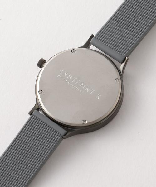 Steven Alan(スティーブンアラン)の「<INSTRMNT> K-Series/ウォッチ(アナログ腕時計・メンズ・ブラック/ライトグレー/ダークグレー・FREE)」の6枚目の写真