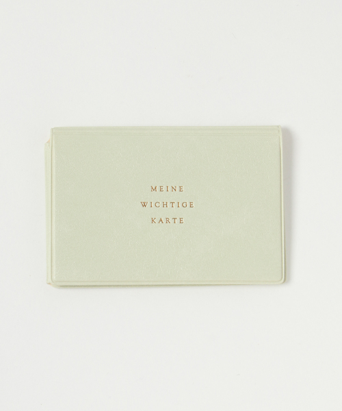 HIGHTIDE（ハイタイド）の「classic クラシック パス&カードケース 名刺 定期入れ 二つ折り（パスケース・レディース・ブラック/ネイビー/ブラウン/レッド/グリーン/アイボリー/ホワイト・FREE）」の3枚目の写真