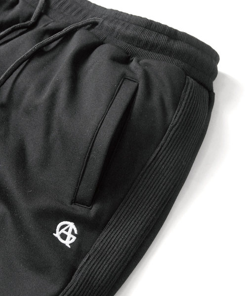GALLIS ADDICTION（ガリスアディクション）の「GAリブラインジャージパンツ（その他パンツ・メンズ・ブラック×ホワイト/ブラック×ブラック/ダークグリーン・M/S/L）」の9枚目の写真