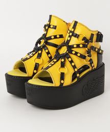 「YOSUKE/ヨースケ」厚底ベルティッドブーツサンダル