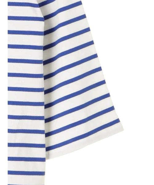 AMERICAN HOLIC（アメリカンホリック）の「・袖フレアーボーダープルオーバー（Tシャツ/カットソー・レディース・ピンク/オフホワイト/ブルー/ブラック・M/L）」の18枚目の写真