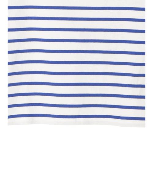 AMERICAN HOLIC（アメリカンホリック）の「・袖フレアーボーダープルオーバー（Tシャツ/カットソー・レディース・ピンク/オフホワイト/ブルー/ブラック・M/L）」の19枚目の写真