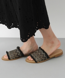 LEPSIM | フリンジフラットサンダル　790594(サンダル)