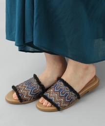 LEPSIM | フリンジフラットサンダル　790594(サンダル)