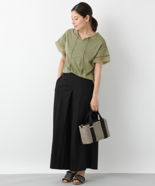 LEPSIM（レプシィム）の「フリンジフラットサンダル　790594（サンダル・レディース・ブラウン/ブルー・MEDIUM/LARGE）」の6枚目の写真