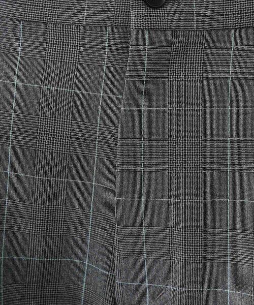 STUDIOUS（ステュディオス）の「【STUDIOUS】TRグレンチェックワイドスラック（スラックス・メンズ・グレー/ブラウン・1/2/3）」の7枚目の写真