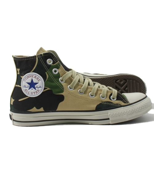 CONVERSE（コンバース）の「コンバース×ミタ スニーカーズ 東京企画 ALLSTAR TYO CUSTOM MADE HI（スニーカー・メンズ・カモフラージュ・26.5cm）」の10枚目の写真