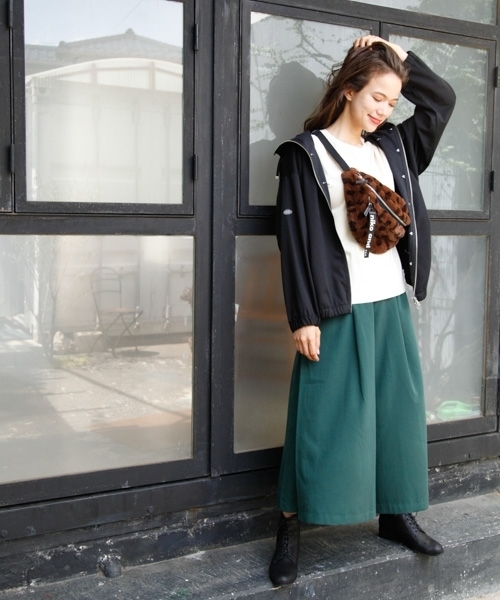 niko and...（ニコアンド）の「オリジナルレースアップブーツ（ブーツ・レディース・ブラック/グレー/キャメル・SMALL/MEDIUM/LARGE）」の4枚目の写真