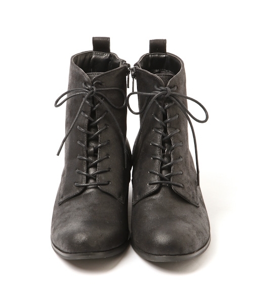 niko and...（ニコアンド）の「オリジナルレースアップブーツ（ブーツ・レディース・ブラック/グレー/キャメル・SMALL/MEDIUM/LARGE）」の8枚目の写真