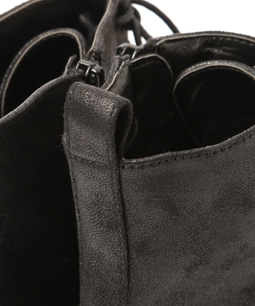 niko and...（ニコアンド）の「オリジナルレースアップブーツ（ブーツ・レディース・ブラック/グレー/キャメル・SMALL/MEDIUM/LARGE）」の14枚目の写真