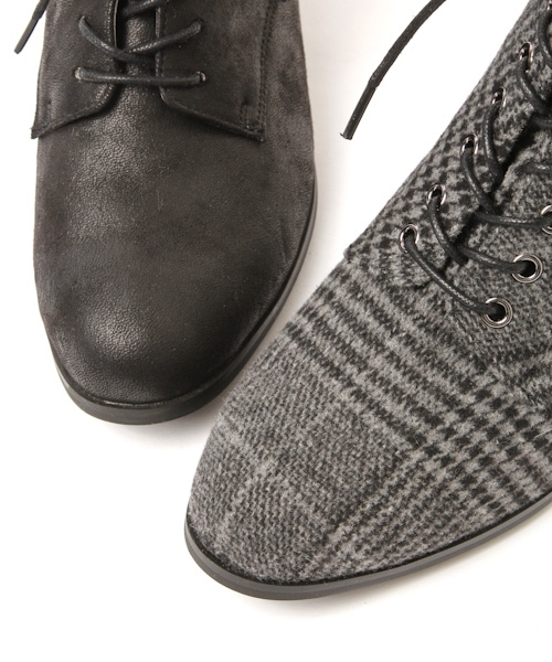 niko and...（ニコアンド）の「オリジナルレースアップブーツ（ブーツ・レディース・ブラック/グレー/キャメル・SMALL/MEDIUM/LARGE）」の19枚目の写真