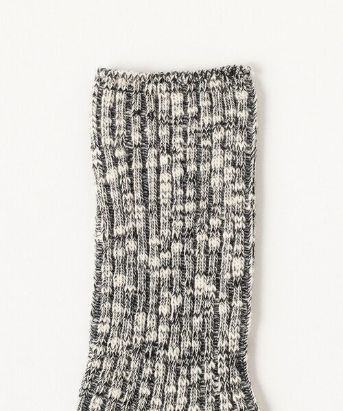 B:MING by BEAMS（ビーミングバイビームス）の「スラブ リブ ソックス（ソックス/靴下・レディース・グレー/ブラック/ベージュ・ONE SIZE）」の7枚目の写真