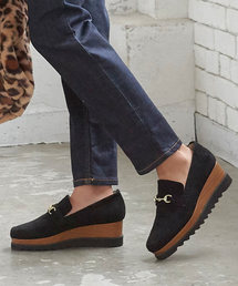 KOBE LETTUCE | プラットフォームローファー＊レディース/厚底/シューズ/靴[I1617]神戸レタス(ローファー)