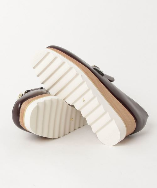 KOBE LETTUCE（コウベレタス）の「プラットフォームローファー＊レディース/厚底/シューズ/靴[I1617]神戸レタス（ローファー・レディース・ワイン/ブラック/キャメル/ブラック系その他・L/LL/M/S）」の8枚目の写真