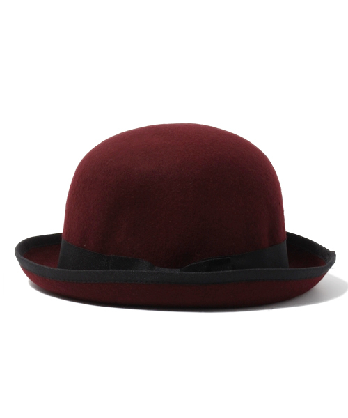 Another Edition(アナザーエディション)の「AE BASIC Bowler(ハット・レディース・ブラック/グレー/ワインレッド・フリー)」の4枚目の写真