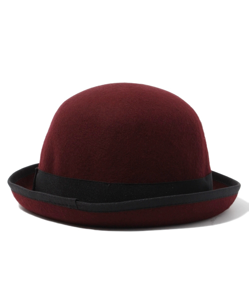 Another Edition(アナザーエディション)の「AE BASIC Bowler(ハット・レディース・ブラック/グレー/ワインレッド・フリー)」の5枚目の写真