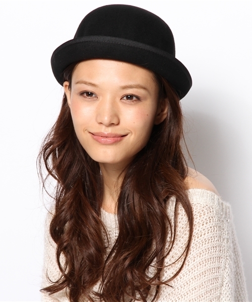 Another Edition(アナザーエディション)の「AE BASIC Bowler(ハット・レディース・ブラック/グレー/ワインレッド・フリー)」の8枚目の写真