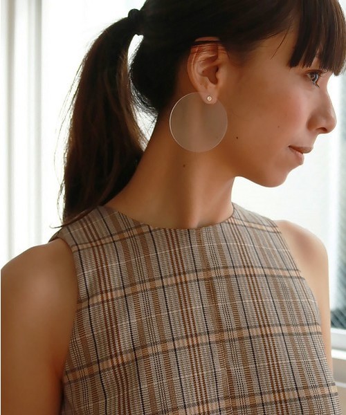 TODAYFUL（トゥデイフル）の「チェックフレアドレス（ワンピース・レディース・ベージュ・36inch/38inch）」の10枚目の写真