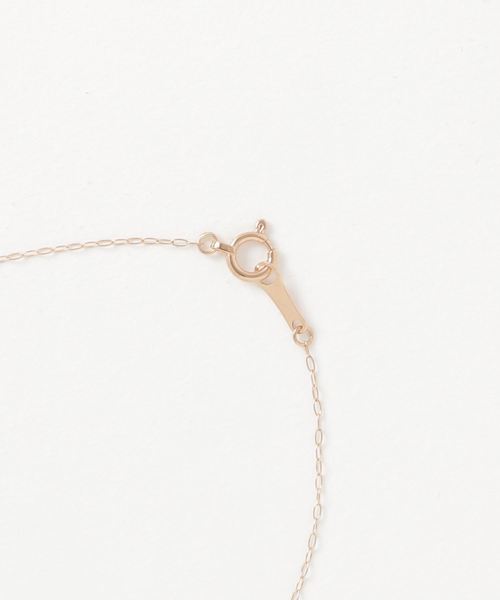 ESTELLE（エステール）の「1月誕生石 K18 ピンクゴールド ガーネット ネックレス ESTELLE/エステール WEB限定（ネックレス・レディース・ピンクゴールド・40cm）」の4枚目の写真