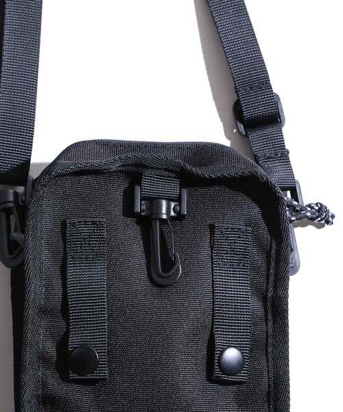 WEGO(ウィゴー)の「WEGO/パイピングミニショルダーバッグ(ショルダーバッグ・メンズ・ブラック/イエロー/オレンジ・FREE)」の14枚目の写真