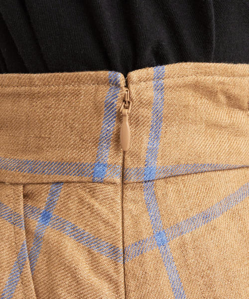 green label relaxing(グリーンレーベルリラクシング)の「CFC L Iフレア マキシ スカート(スカート・レディース・ベージュ/ブラウン・36/38)」の10枚目の写真