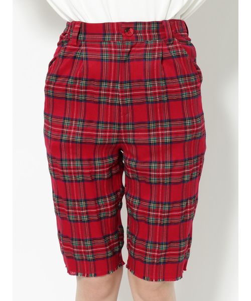 jouetie（ジュエティ）の「カットオフハーフパンツ（その他パンツ・レディース・レッド/オレンジ/グリーン・MEDIUM）」の5枚目の写真