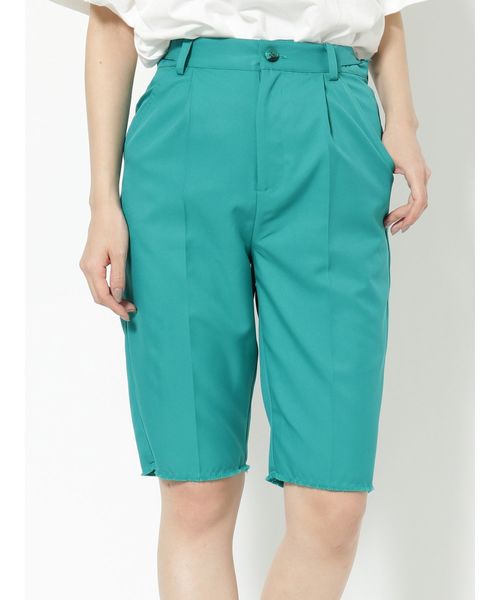 jouetie（ジュエティ）の「カットオフハーフパンツ（その他パンツ・レディース・レッド/オレンジ/グリーン・MEDIUM）」の15枚目の写真