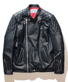 合皮vintage single riders stand jacket（ブルゾン）｜ADRER
