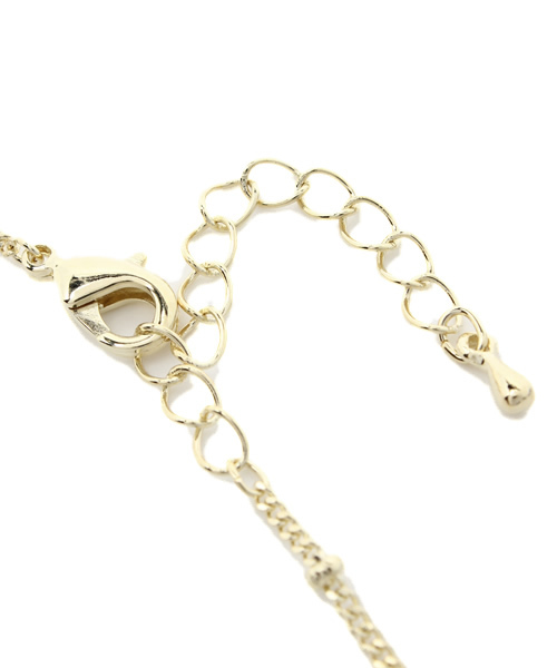 WEGO（ウィゴー）の「WEGO/三角プラネックレス（ネックレス・レディース・ホワイト/ブラック/その他1・FREE）」の5枚目の写真