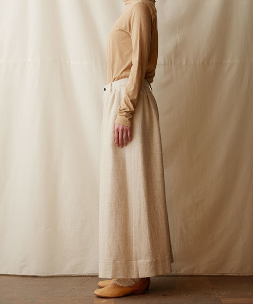 IKKUNA(イクナ)の「wide legged pants/ワイドレッグドパンツ(その他パンツ・レディース・ブラック/ブラウン系その他・1)」の12枚目の写真