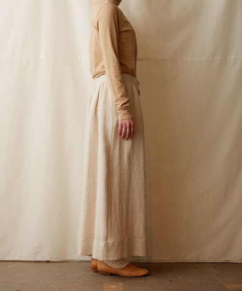IKKUNA(イクナ)の「wide legged pants/ワイドレッグドパンツ(その他パンツ・レディース・ブラック/ブラウン系その他・1)」の14枚目の写真
