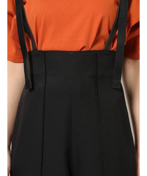 EMODA（エモダ）の「ハイウエストサロペット（サロペット/オーバーオール・レディース・ブラック/ブラウン・SMALL/MEDIUM）」の14枚目の写真